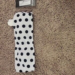 Nasty Gal Bandeau Swim Top size 0 Polka Dot
